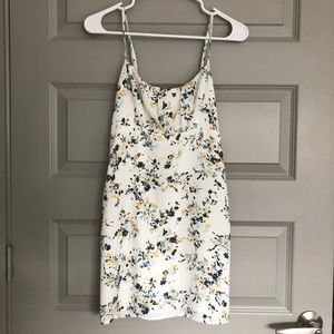 ABERCROMBIE White Floral Dress